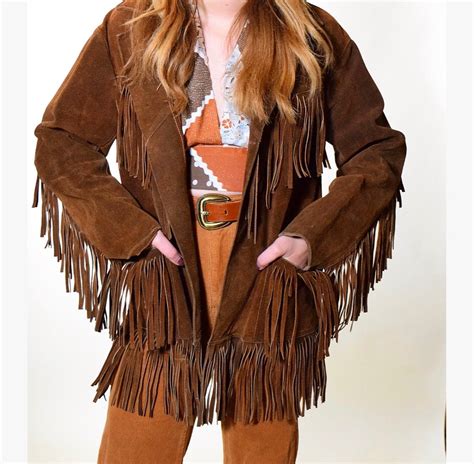 brown leather fringe jacket women gucci|gucci coats for women.